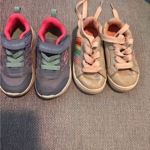 Toddler girls Skechers & cat & jack sneakers size 7